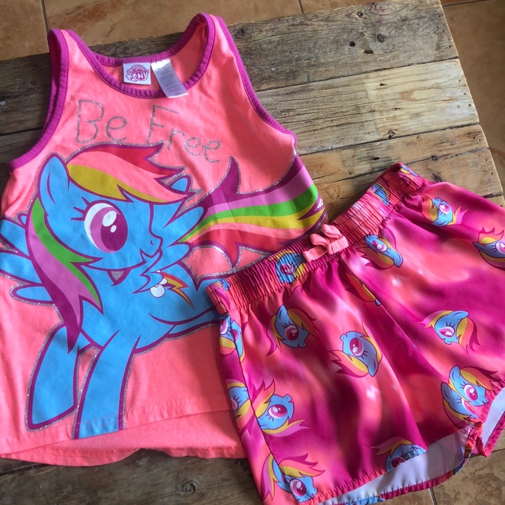 My little pony pajama set